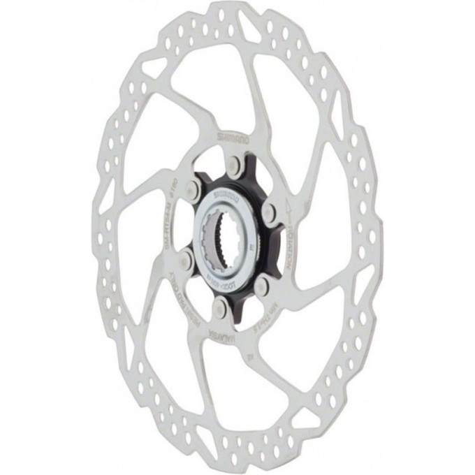 Тормозной диск SHIMANO, RT26, 180мм, 6-болт, только для пластиковых колодок ESMRT26M