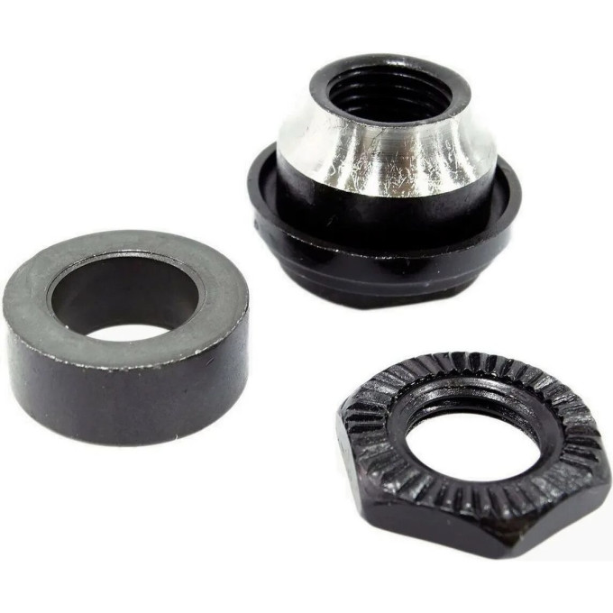 Запчасть к втулке SHIMANO от WH-MT15-R, правое опорное кольцо и гайка фиксации Y4FL98060